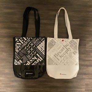 Lululemon Shopping Bags (2)